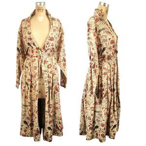 Krista Larson | Linen Over Coat/Robe | Wearable Art